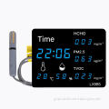 High Quality HCHO TVOC Air Quality Monitor with PM2.5 Detector, LED Blue Light, and Temperature-Humidity Sensor